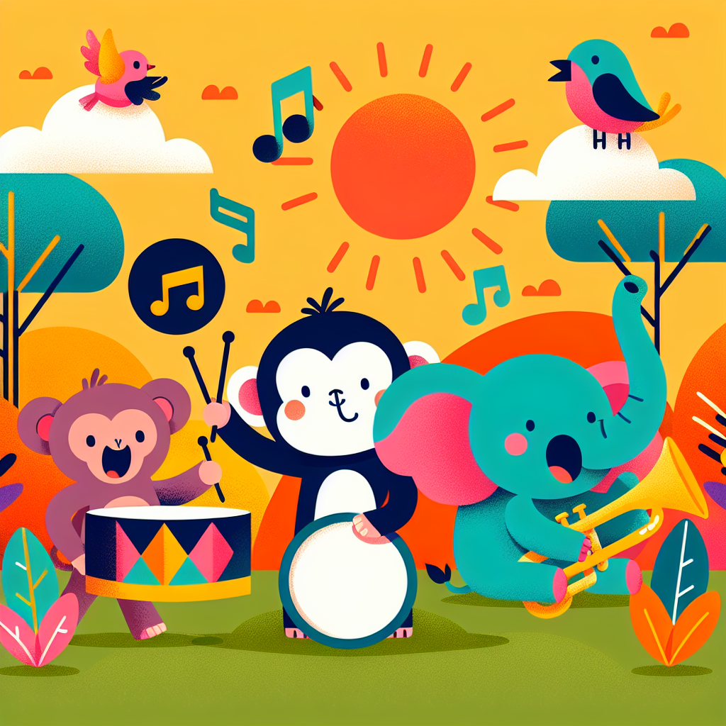 Jungle Rhythm Band Paint By Diamonds