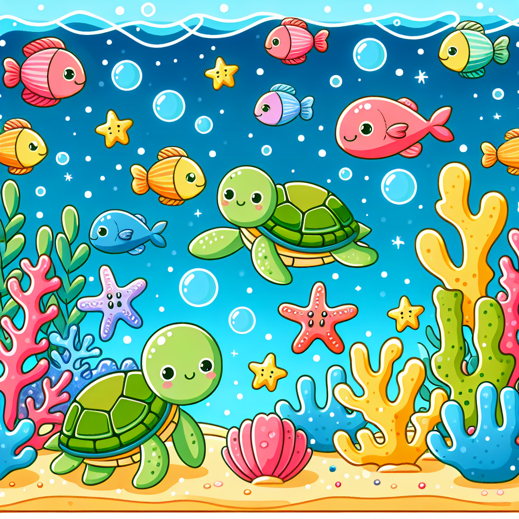 Cute Ocean Adventure Diamonded Painting Kits