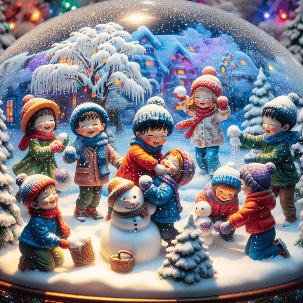 Magical Snow Globe Fantasy Painting By Diamonds Kit