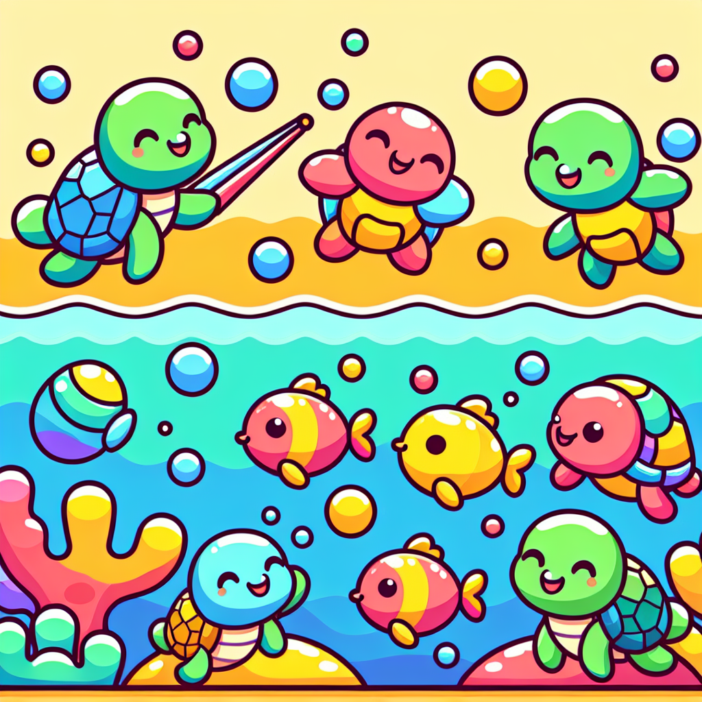 Underwater Bubble Bash Painting Diamond Kit