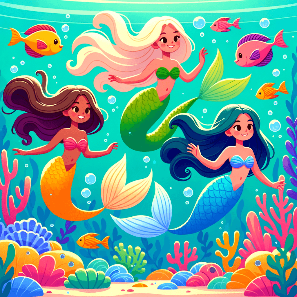 Oceanic Mermaids Paint By Diamonds Kits