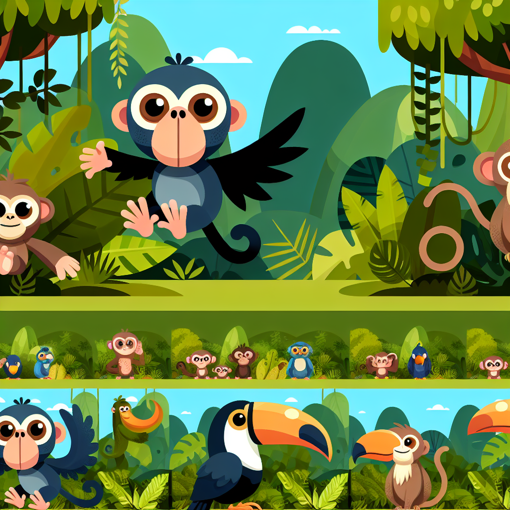 Rainforest Rumble Adventure Paint By Diamond