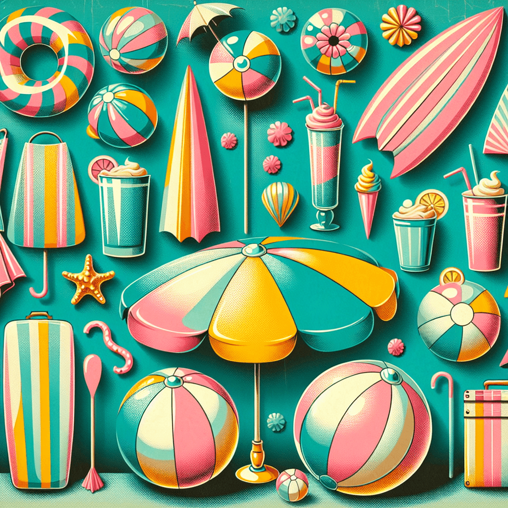 Retro Summer Paint By Diamond
