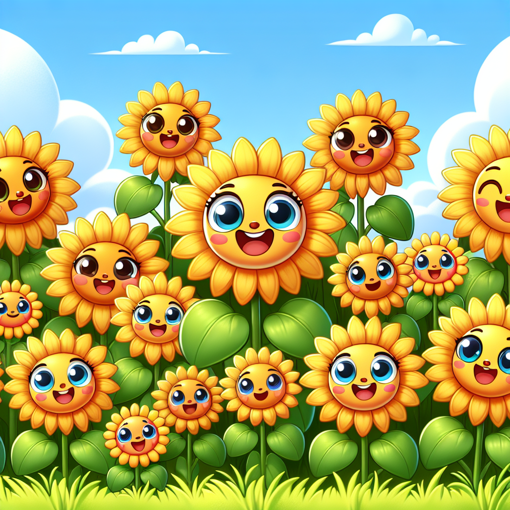 Happy Sunflower Friends Diamonded Painting Kits