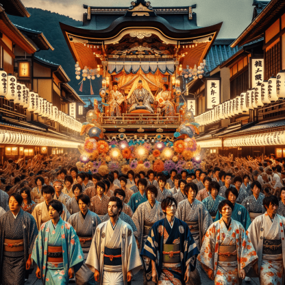 Gion Matsuri Paint By Diamonds Kits