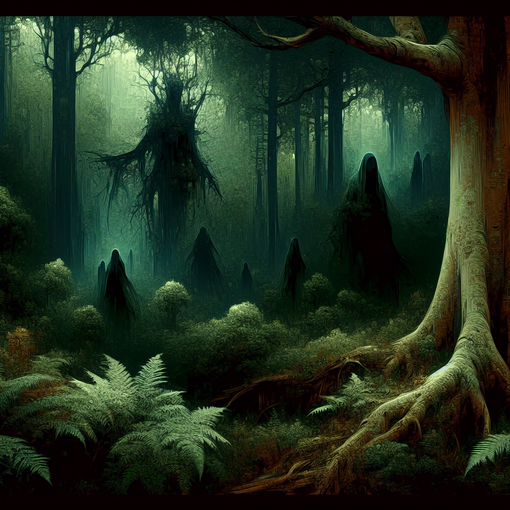 Ancient Forest Spirits Painting By Diamonds Kit