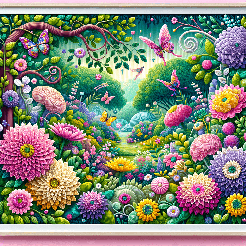Garden Escape Paint By Diamonds