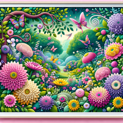Garden Escape Paint By Diamonds