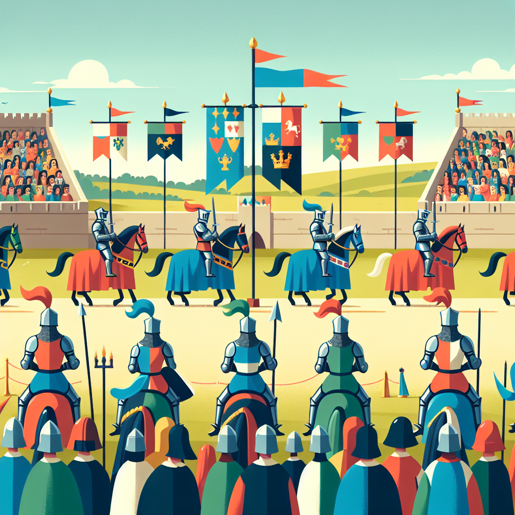 Royal Knights' Tournament Painting Diamond Kit