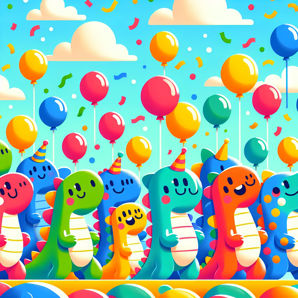 Dancing Dino Parade Paint By Diamonds