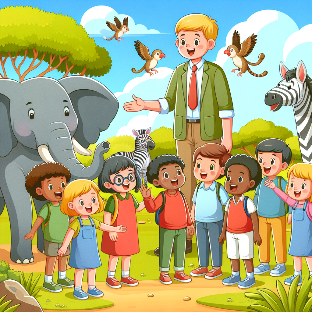 Wildlife Park Adventure Paint By Diamonds Art