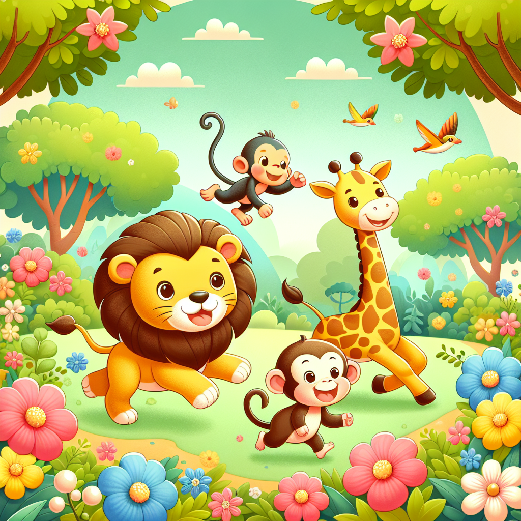 Colorful Animal Adventure Diamonded Painting Kits