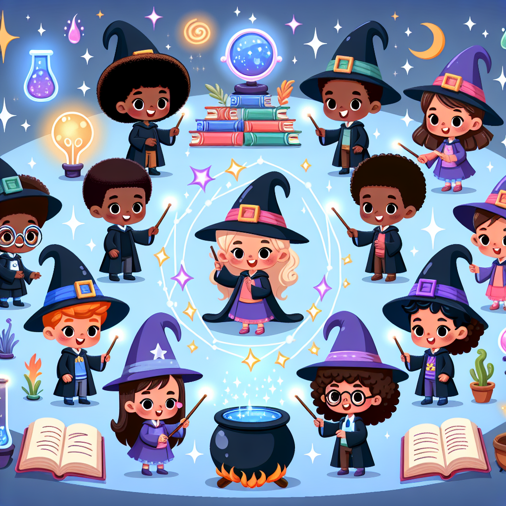 The Great Wizard School Painting Diamond Kit