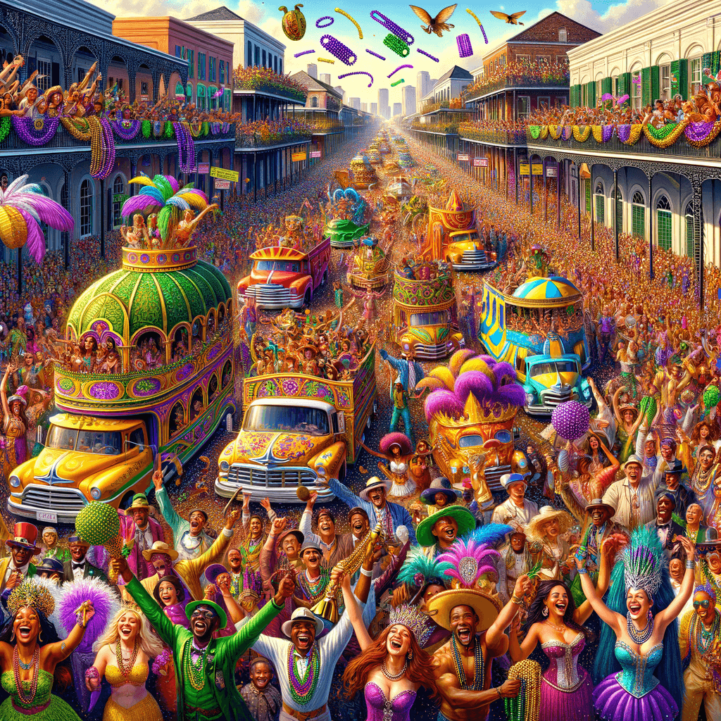 Mardi Gras - USA Diamonded Painting Kits