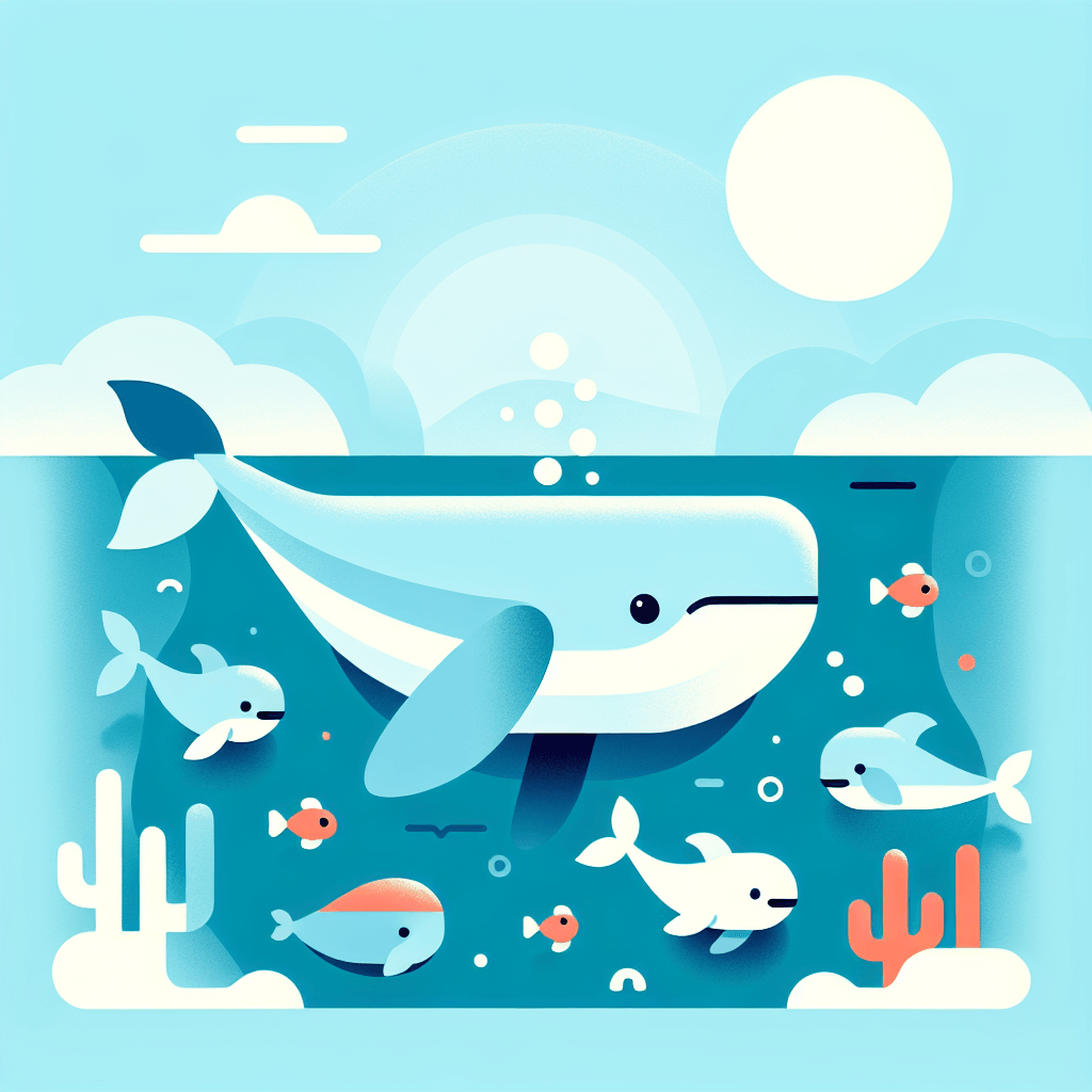 Whale's Ocean Journey Paint By Diamond