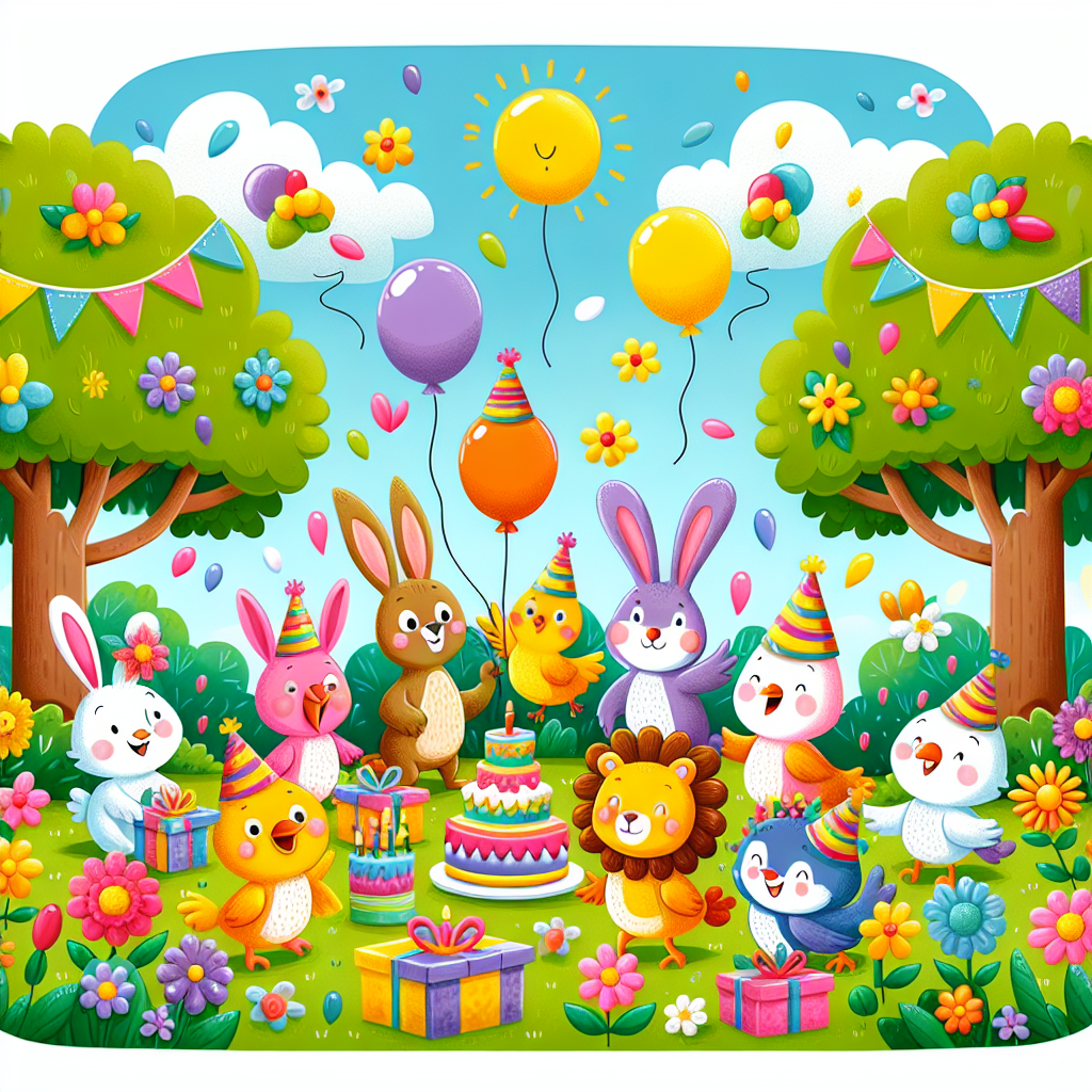 Jolly Garden Party Paint By Color
