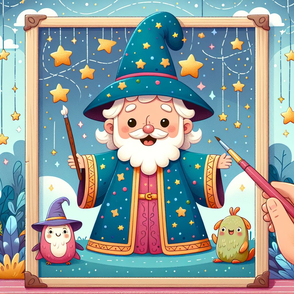 Friendly Wizard Paint By Diamonds