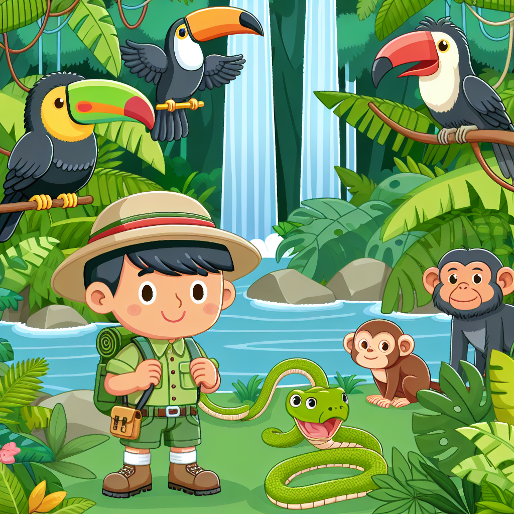 Rainforest Discovery Quest Painting By Diamonds Kit