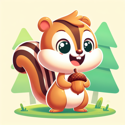 Adventurous Chipmunk Paint By Diamonds