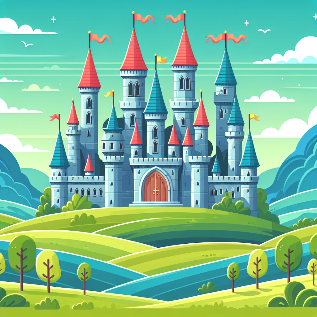 Fairytale Castle Wonderland Paint By Diamond