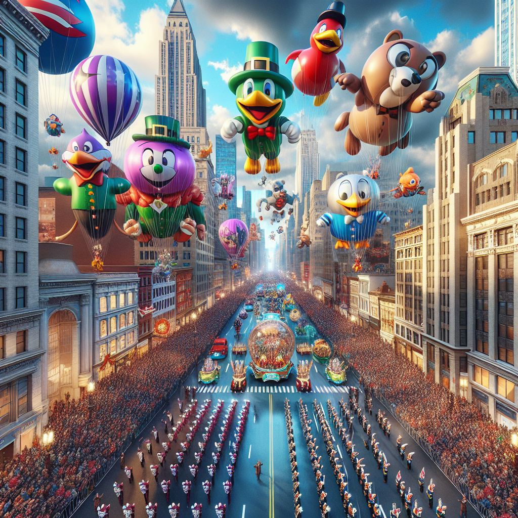 Macy’s Thanksgiving Day Parade - New York Paint By Diamonds Art