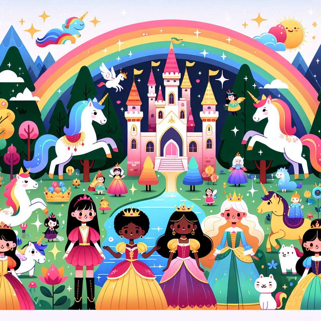 Fairytale Land Paint By Color