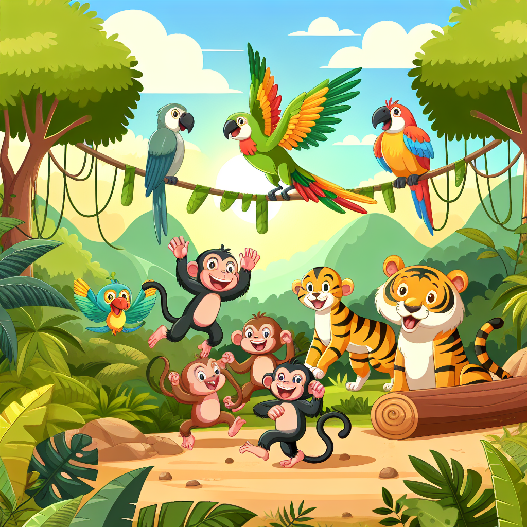 Jungle Party Diamond Painting