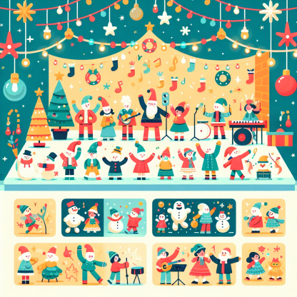 Enchanting Holiday Celebrations Paint By Diamond