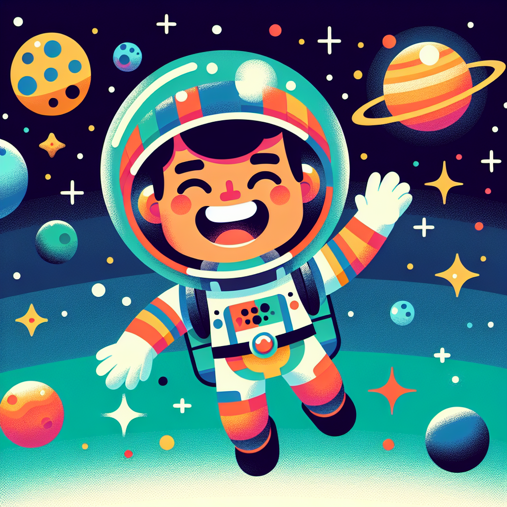 Curious Astronaut Paint By Diamonds Art