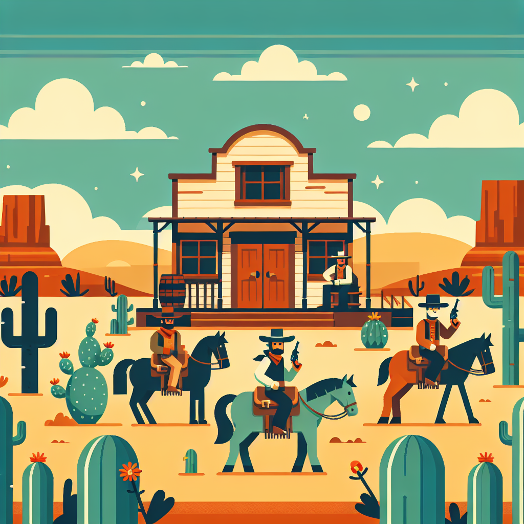 Wild West Cowboy Trail Paint By Diamonds Art