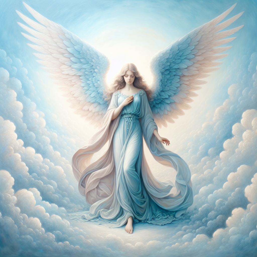 Heavenly Angel Serenade Painting By Diamonds Kit
