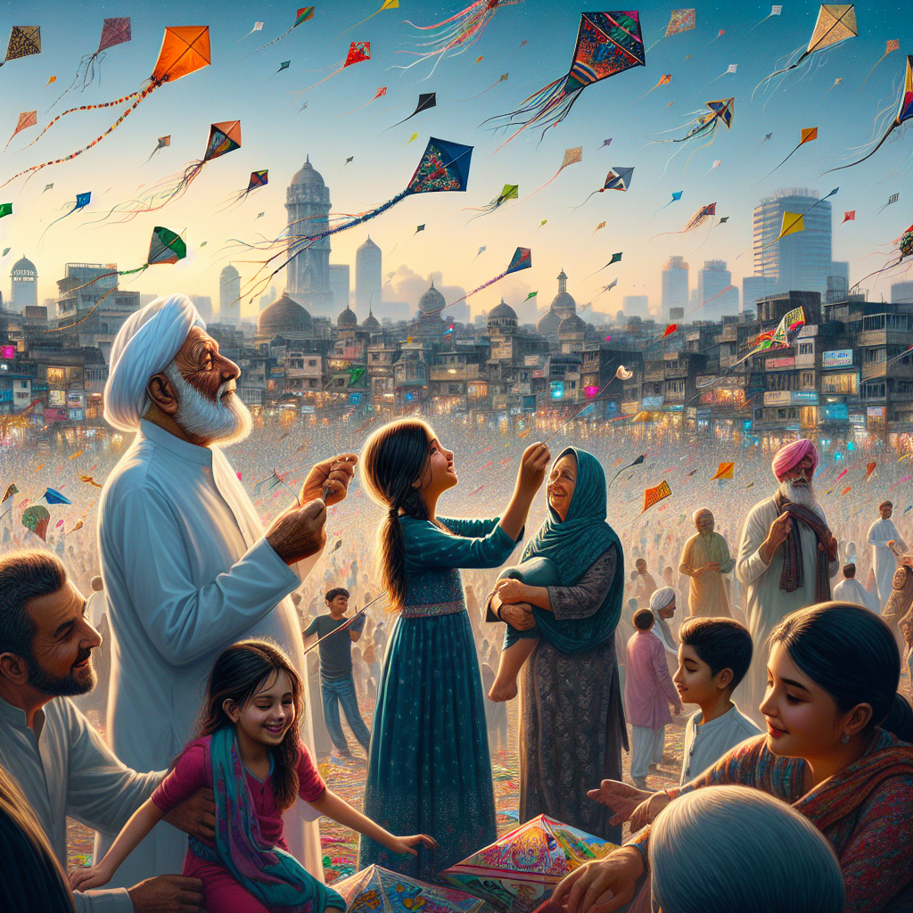 Makar Sankranti International Kite Festival - Ahmedabad Diamond Painting