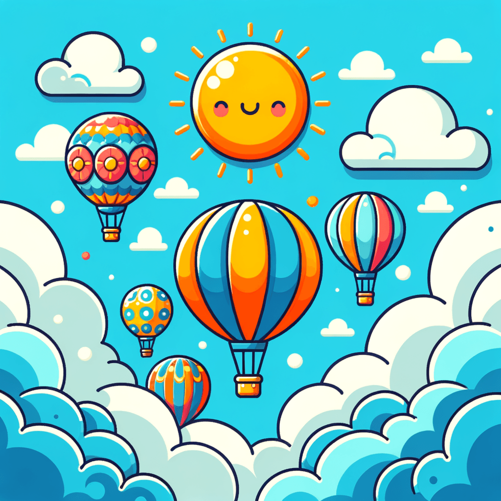 Bright Balloon Festival Paint By Diamonds