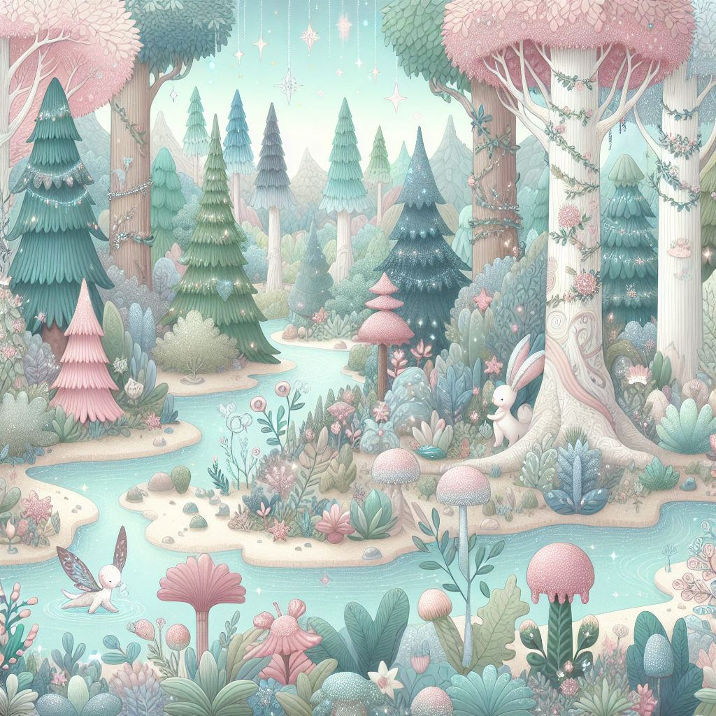 Dreamy Fairy Tale Landscape Diamonded Painting Kits
