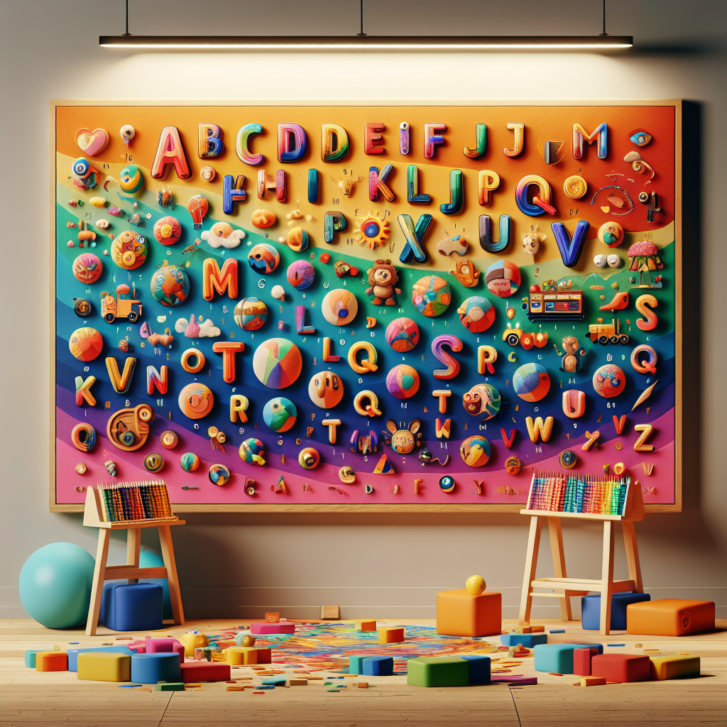 Alphabet Adventure Painting Diamond Kit