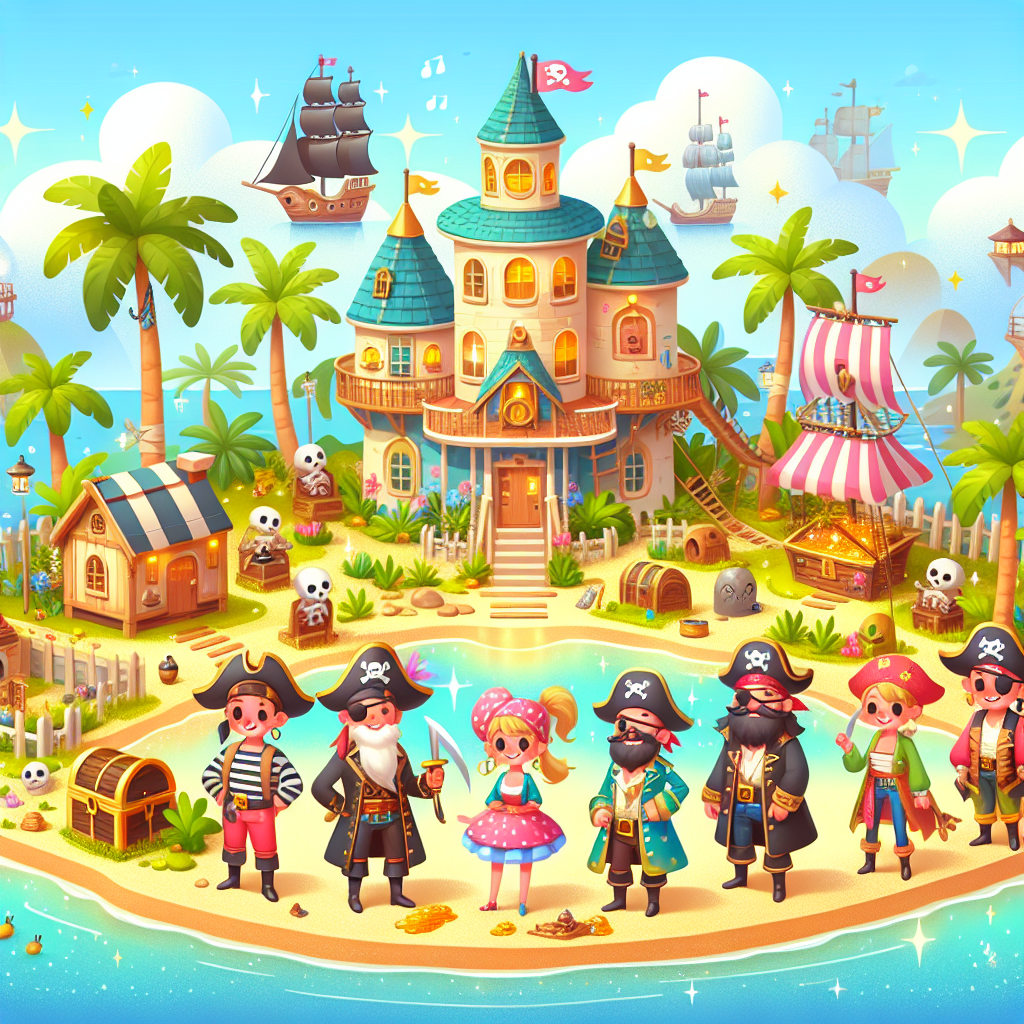Enchanted Pirate Island Paint By Diamonds Kits