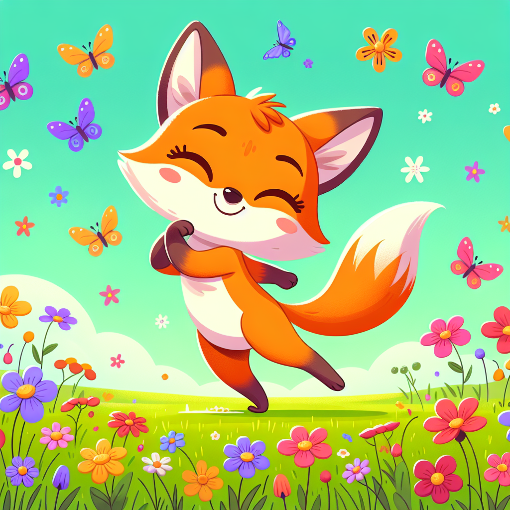 Merry Little Fox Paint By Color