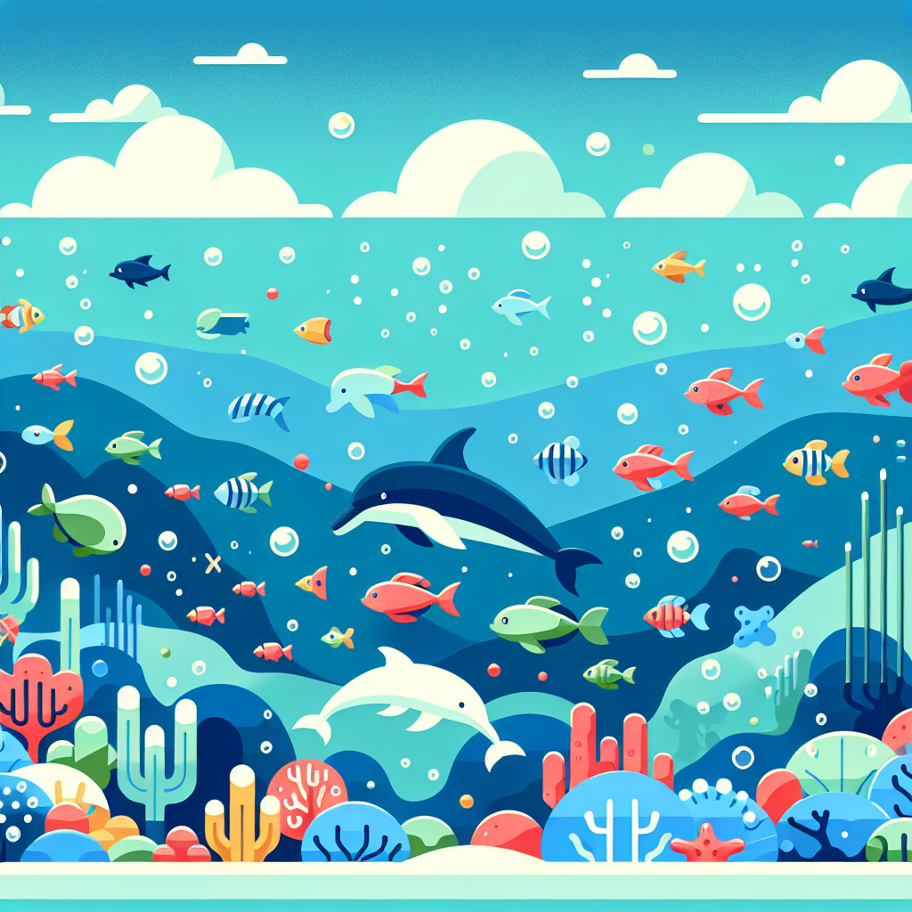 Bubbly Ocean Life Painting Diamond Kit