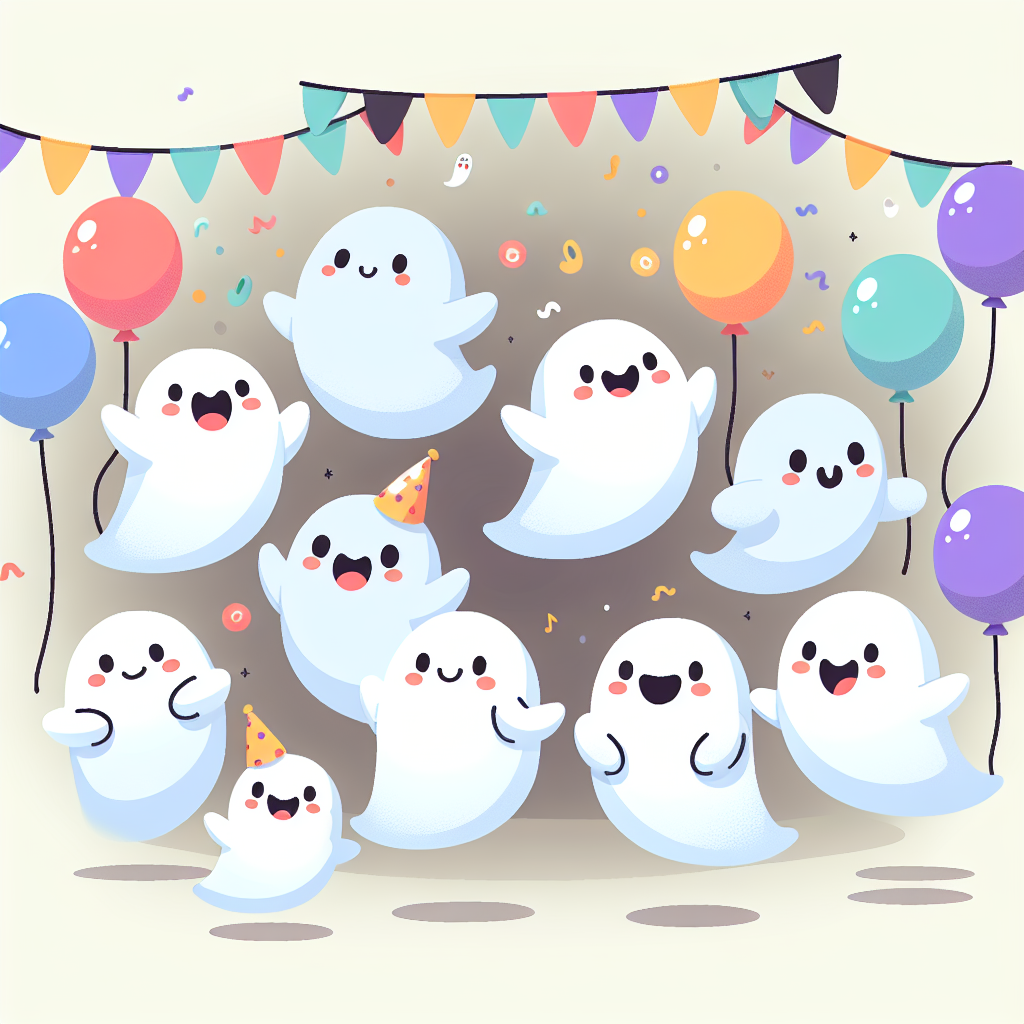 Giggly Ghost Party Painting Diamond Kit