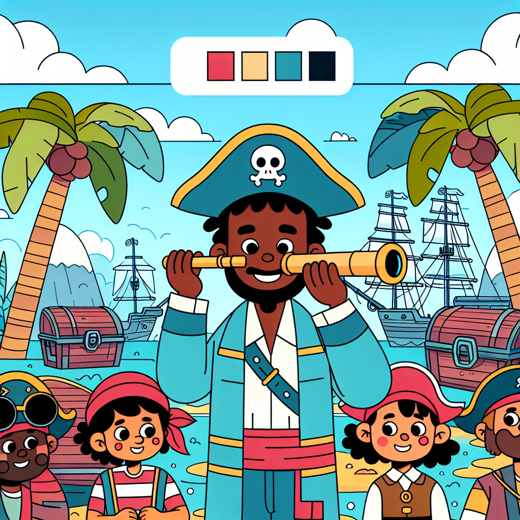 Pirate Island Discovery Painting By Diamonds Kit