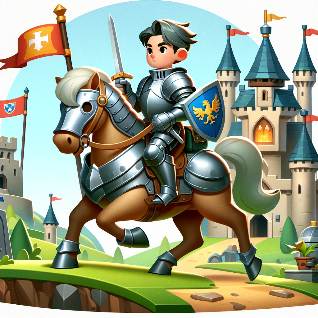 Knight’s Valor Painting By Diamonds Kit