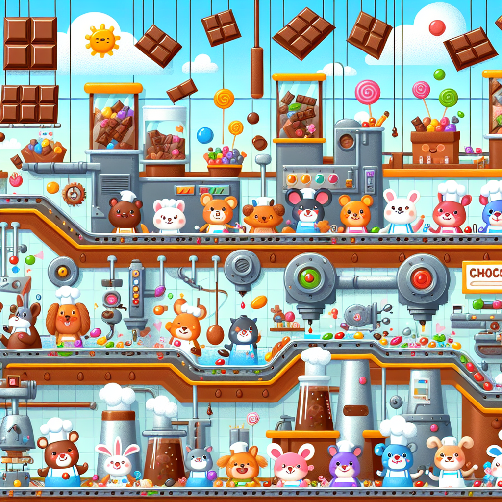 Chirpy Chocolate Factory Painting Diamond Kit