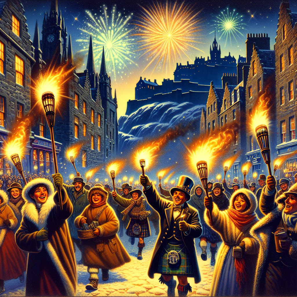 Hogmanay New Year Festival - Edinburgh DIY Paint By Diamonds