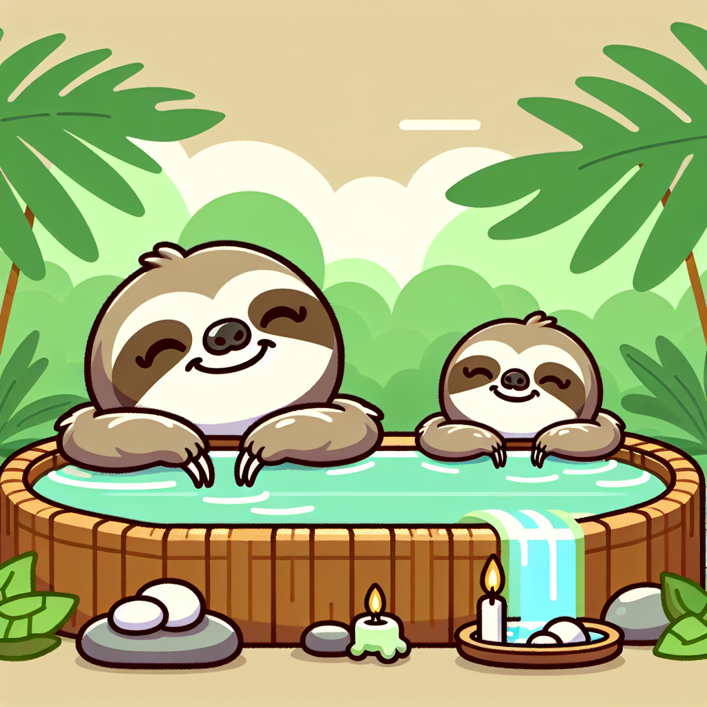 Silly Sloth Spa Paint By Diamonds