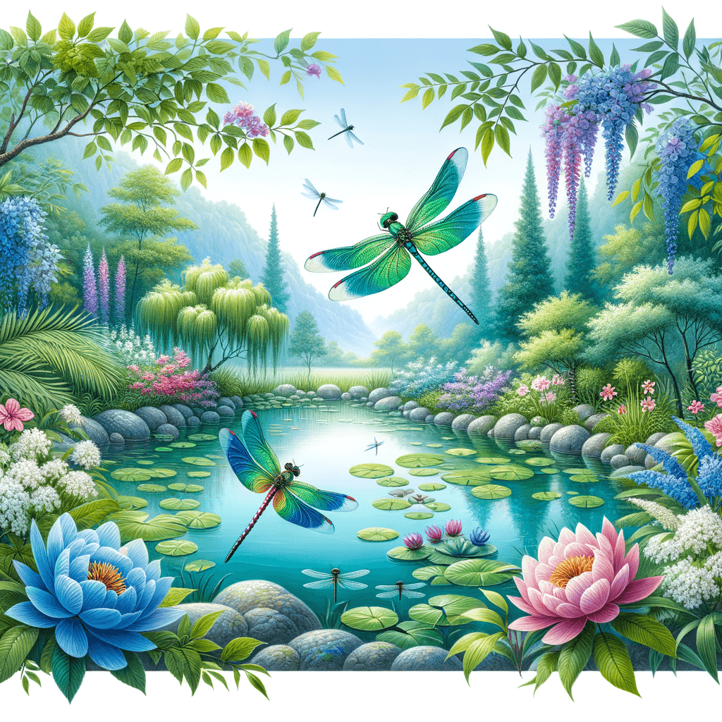 Majestic Dragonfly Dance Paint By Diamonds Art