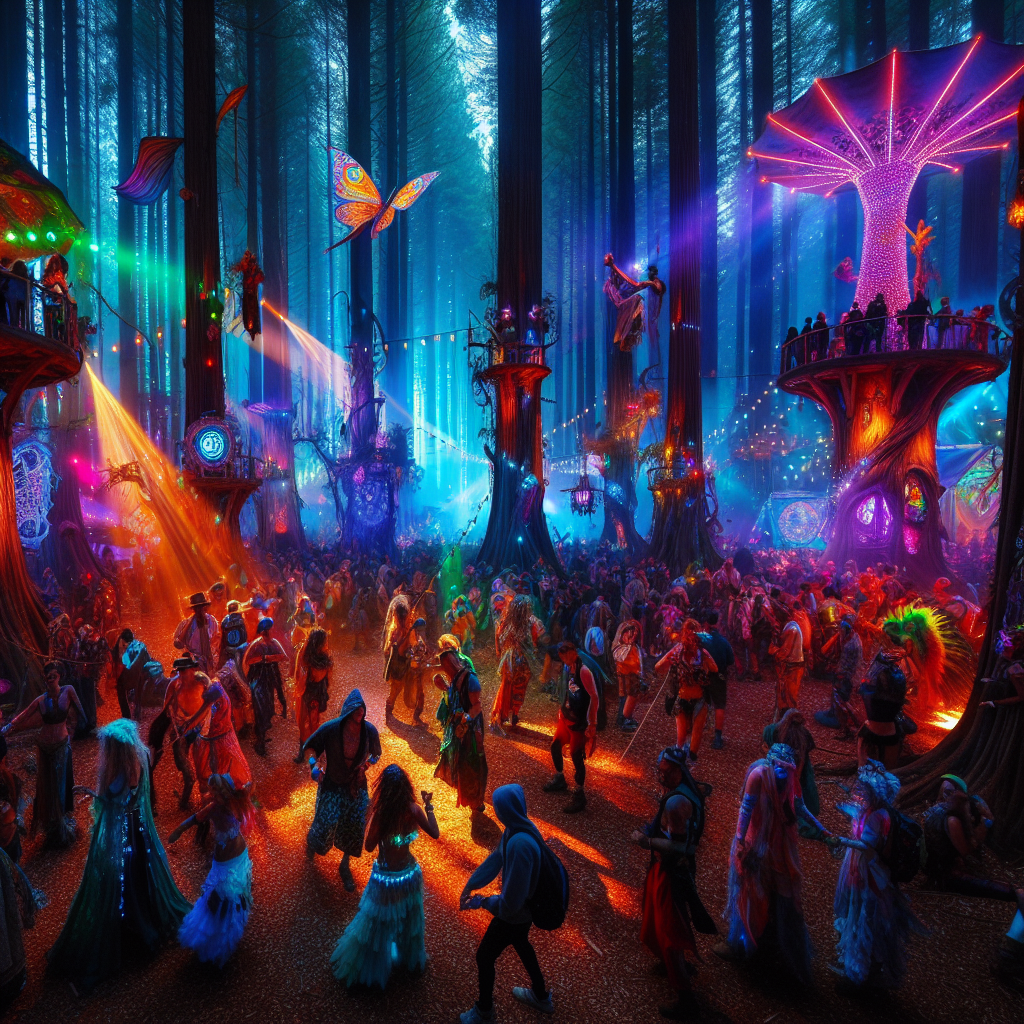 Electric Forest Diamonded Painting Kits