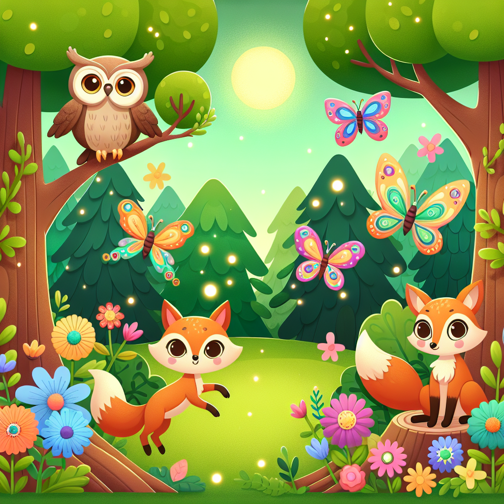 Fantastic Fable Forest Paint By Color