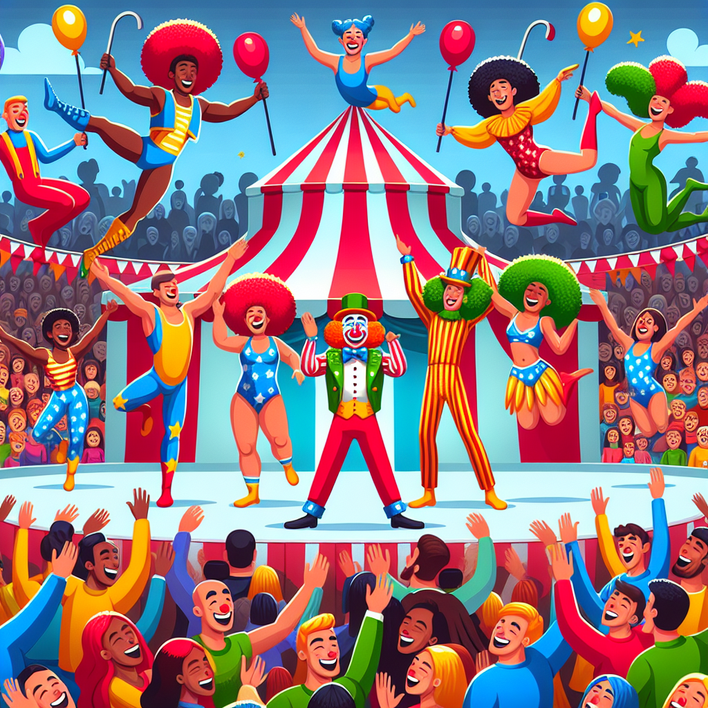 Celebration Circus Extravaganza Paint By Diamond