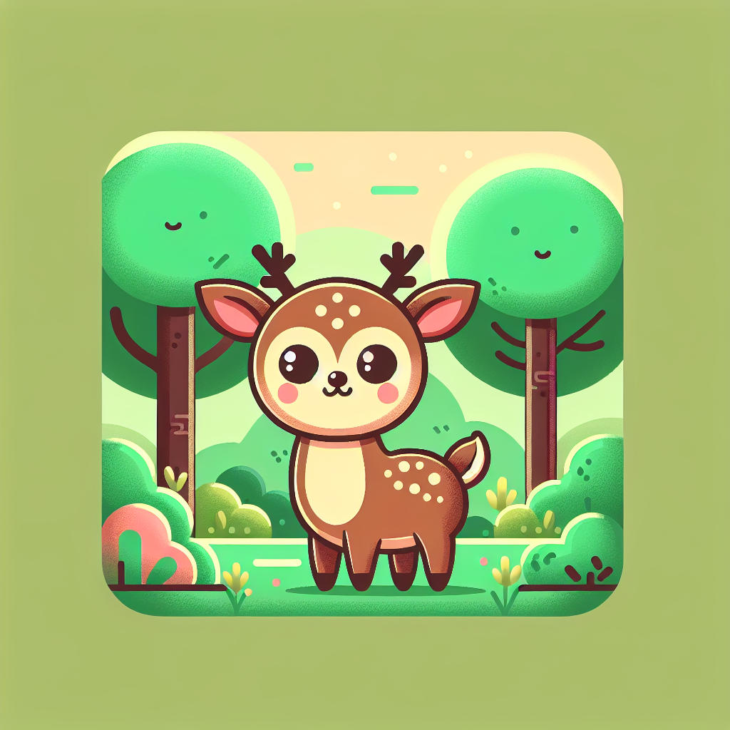 Forest Friends Deer Diamonded Painting Kits