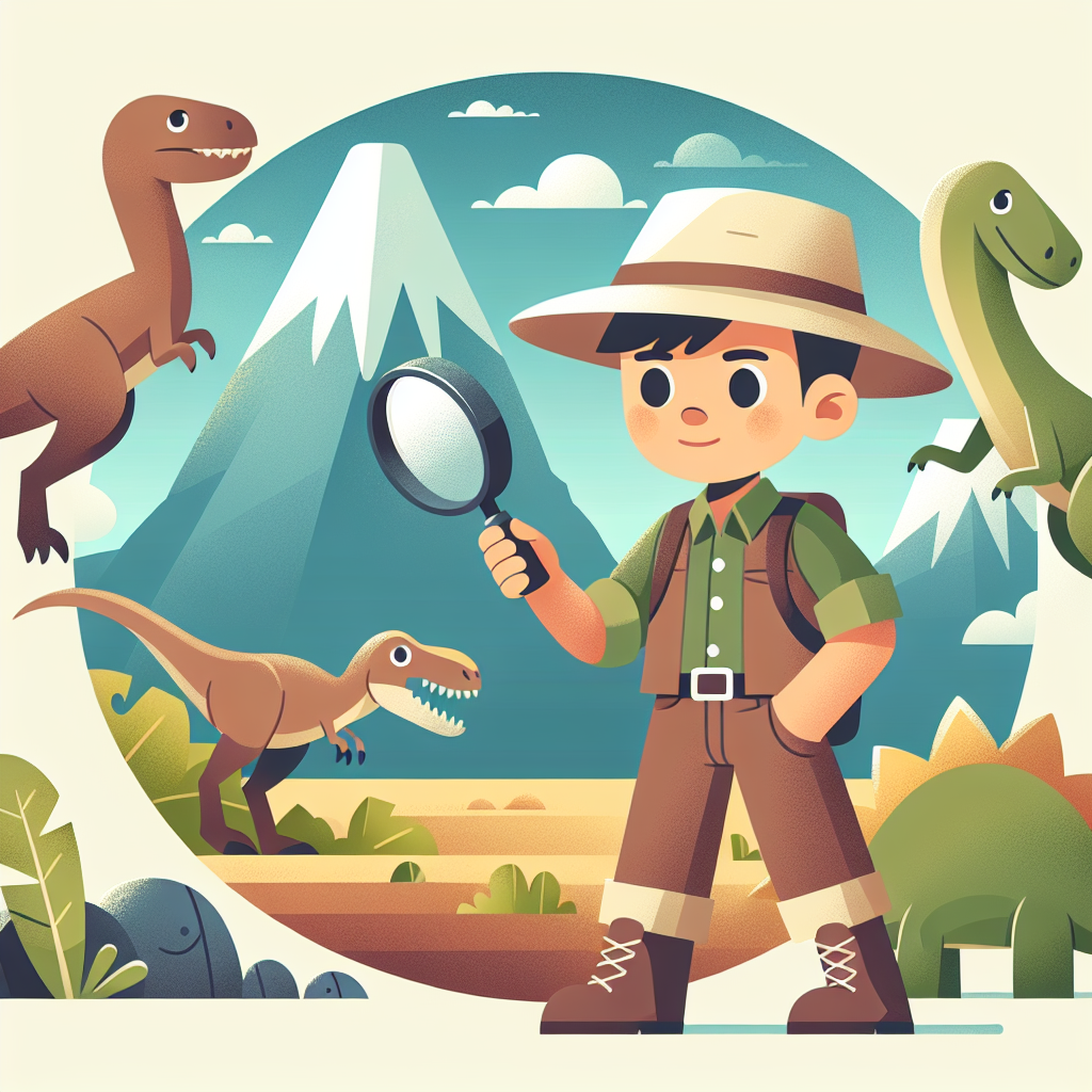 Dinosaur Mountain Adventure Paint By Diamonds Art